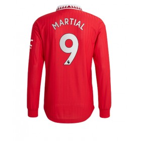 Herren Fußballbekleidung Manchester United Anthony Martial #9 Heimtrikot 2022-23 Langarm